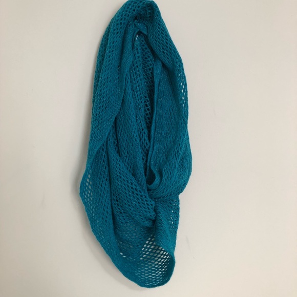 Cejon Turquoise Metallic Infinity Scarf - Picture 1 of 7